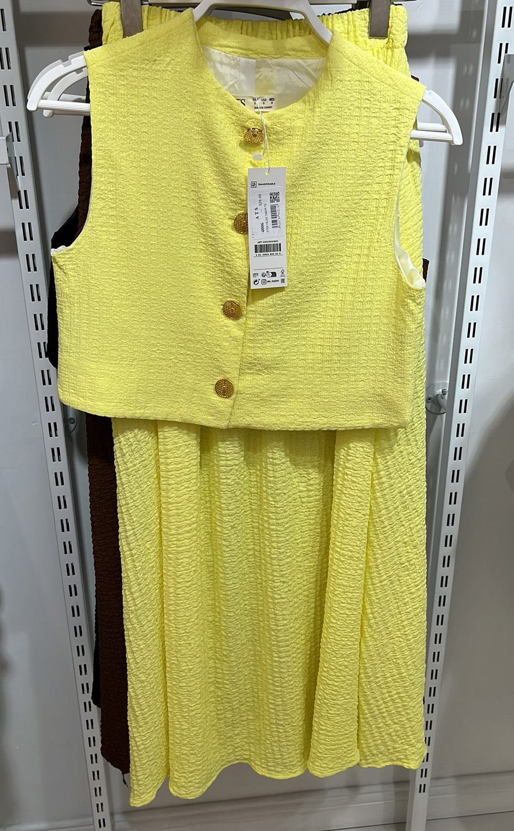 Etekli Bürdümcük Kumaş Kadın Yazlık Takım