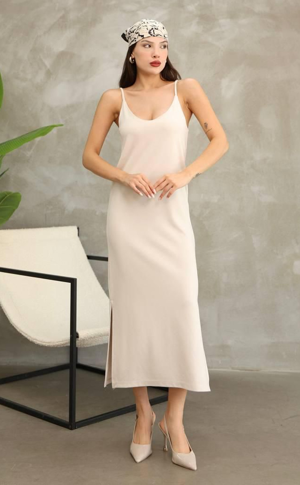 Oyhoso Askılı Yazlık Kadın Elbise